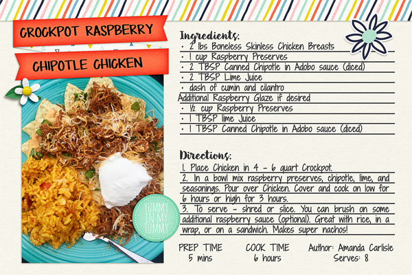 DSD Technique Challenge #2 Using a lined recipe card