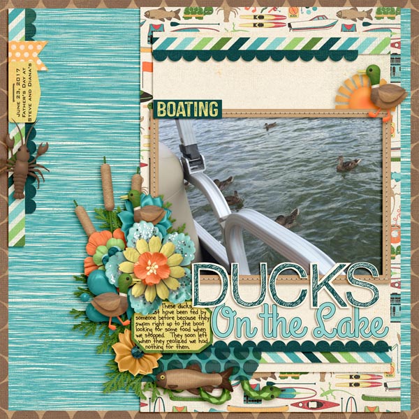 Ducks on the Lake