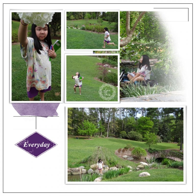 Duke Gardens - left page