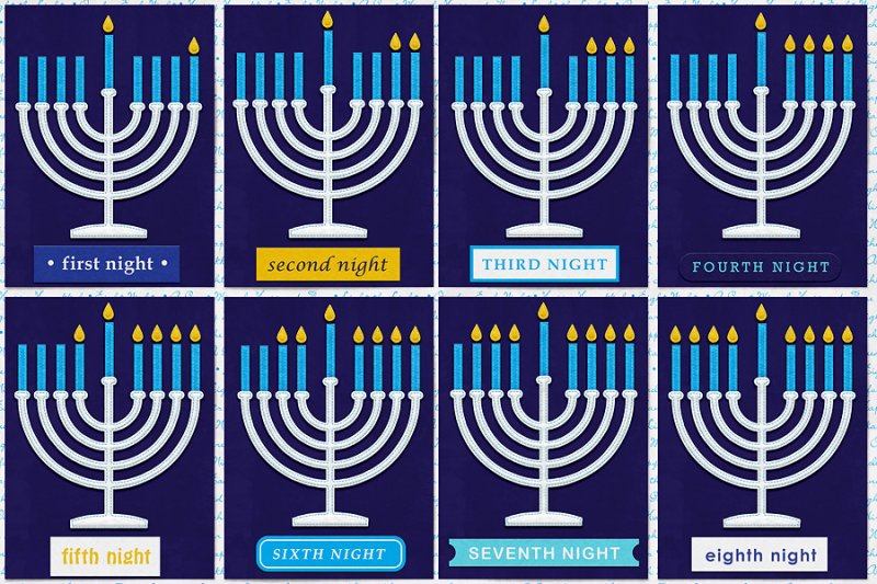 DYD 2023 - Hanukkah foundation cards
