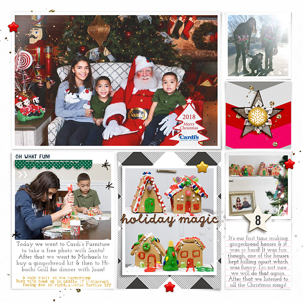 DYD- Dec 8 Santa and Gingerbread Houses