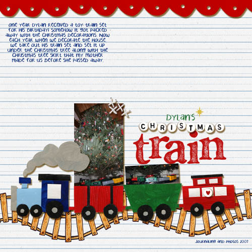 Dylan's Christmas Train