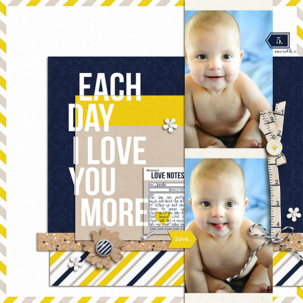 Each Day I Love You More