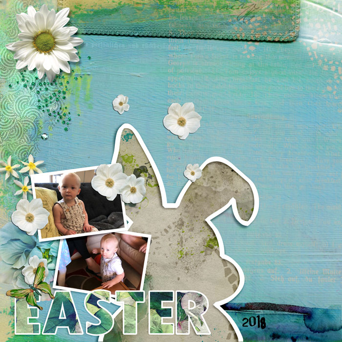 Easter 2018 March Scrap lift Challenge