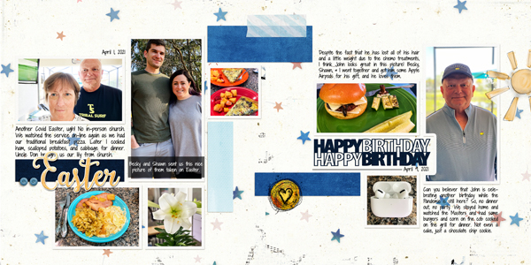 Easter & John's Birthday 2021