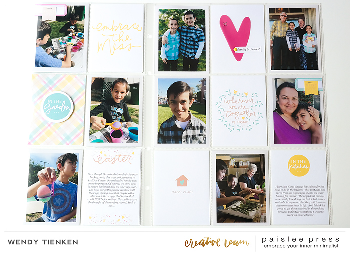 Easter Layout