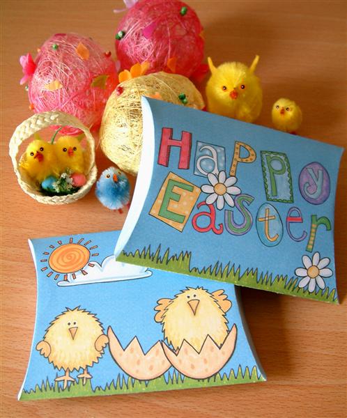 Easter Pillow Boxes