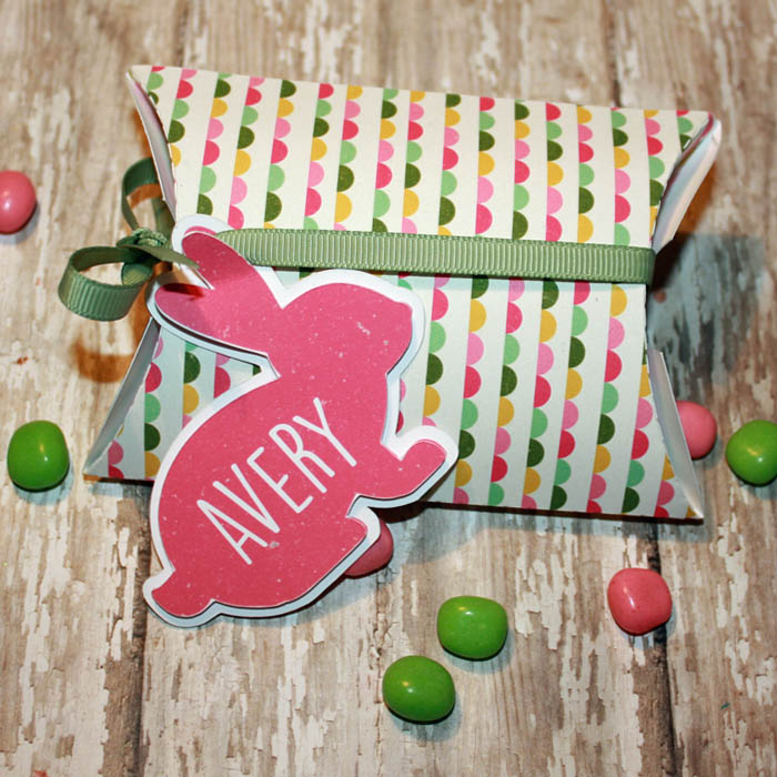 Easter Pouch With Tag