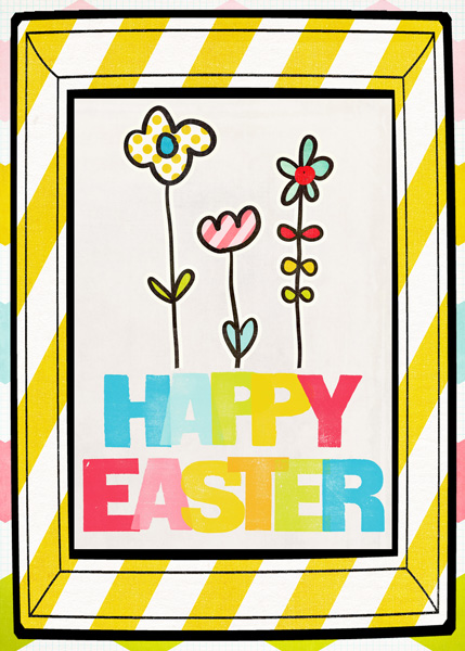 Easter printable 5x7