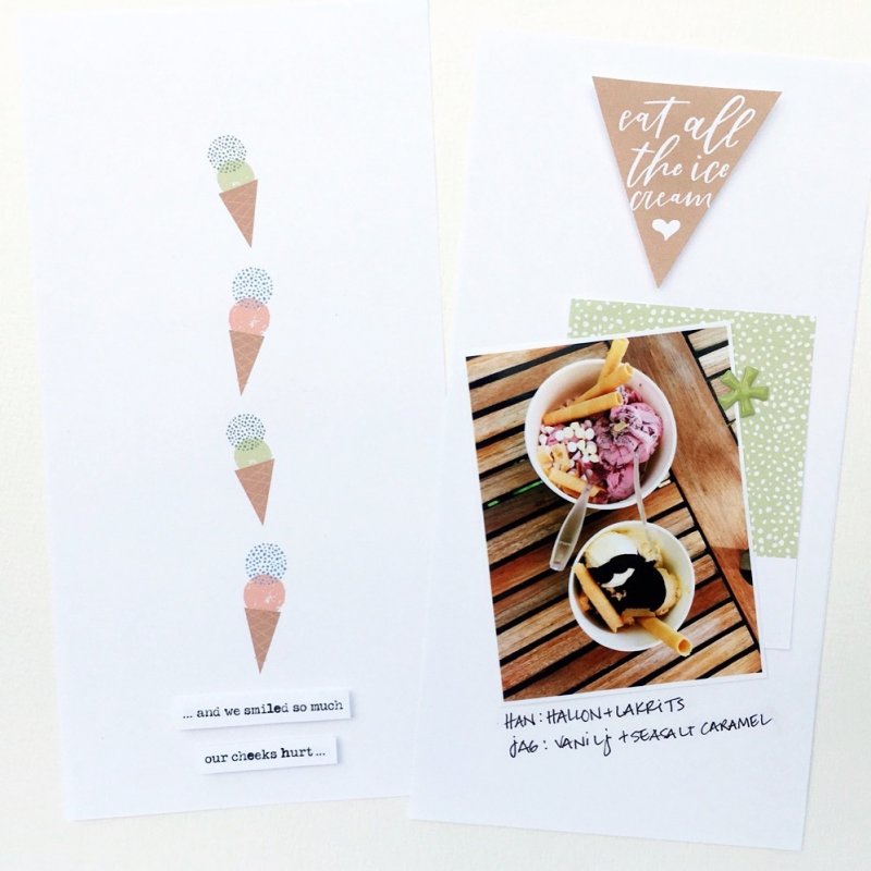Eat all the ice cream
