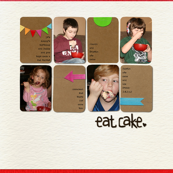 eat cake