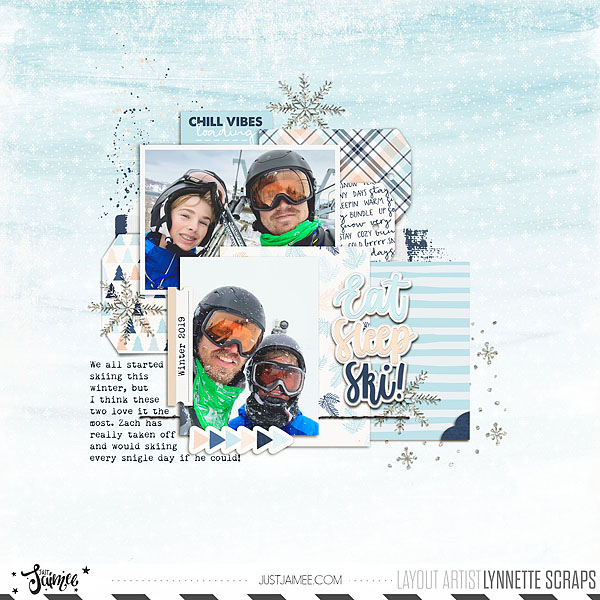 eat sleep ski -  MOC day 29