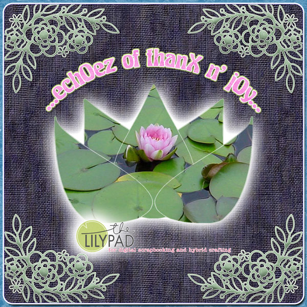 ...echOez of thanX n' jOy...