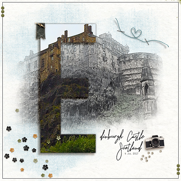 Edinburgh Castle (PRD 3 Way Series - Monogram Travel)