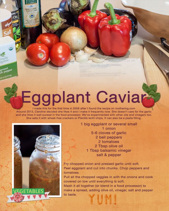 Eggplant Caviar