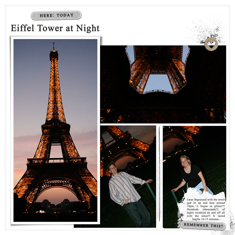 Eiffel Tower at Night 2007