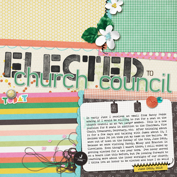 Elected To Church Council
