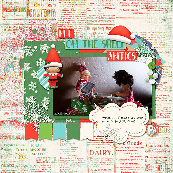 Elf on the Shelf Antics