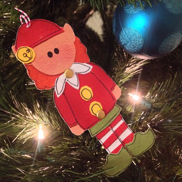 Elfie Ornament!