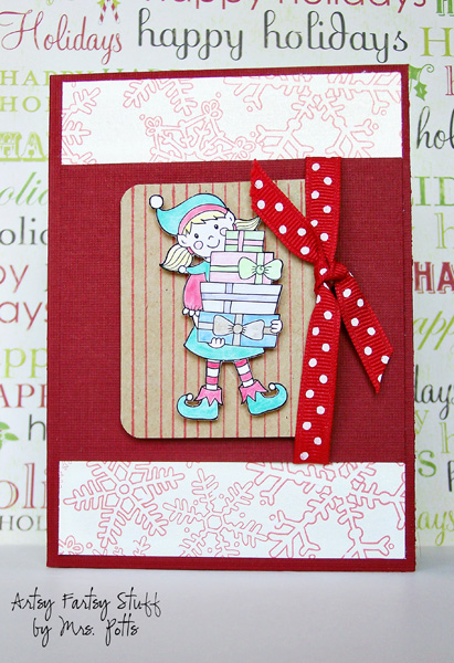 Elfin Antics Card