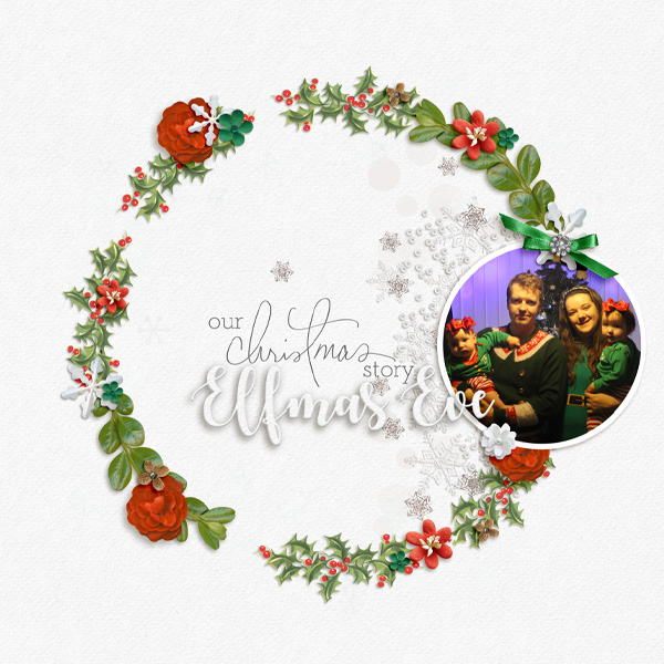Elfmas Eve | February Scraplift Challenge