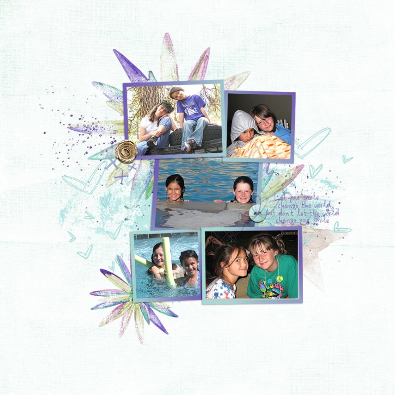 Ella-and-Cynjyn-smile April 2017 Scraplift challenege