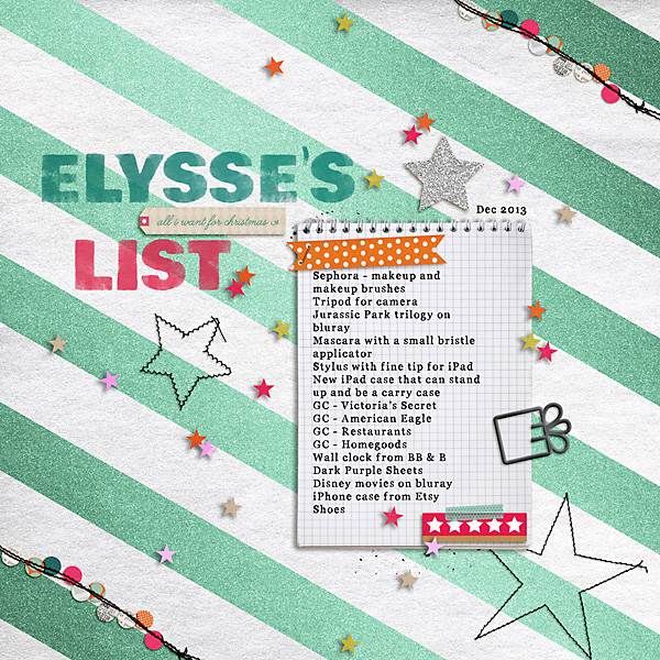 Elysse's List