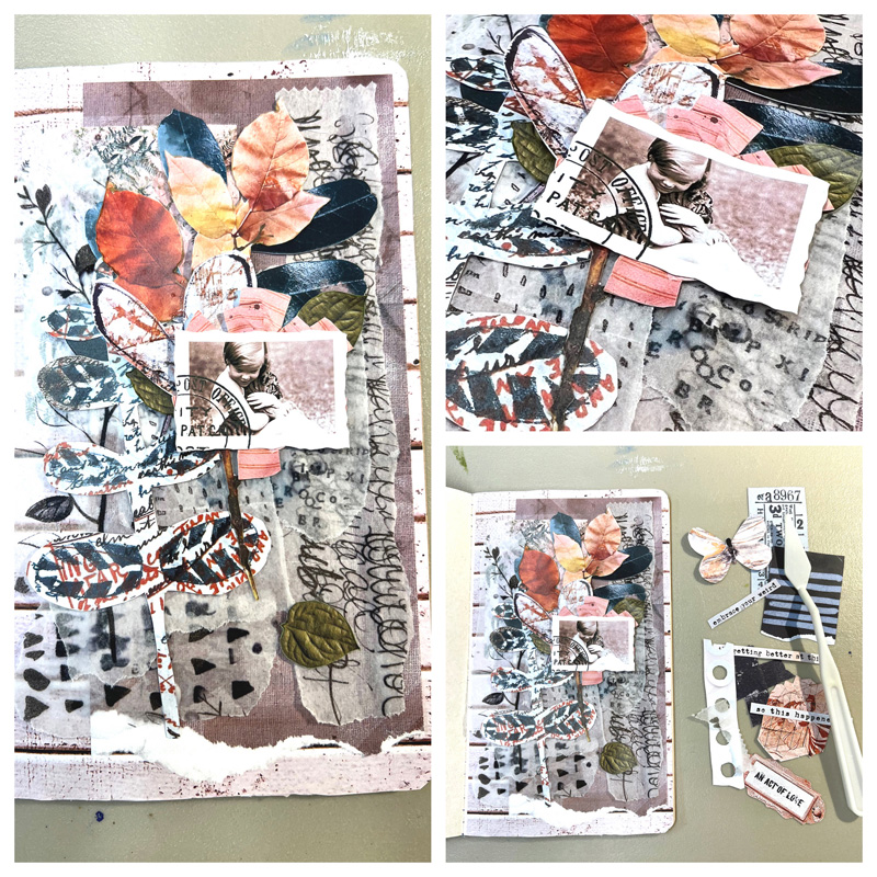 Embrace Art Journal Page