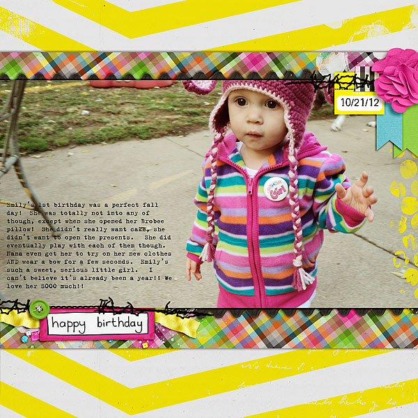 Emily turns 1