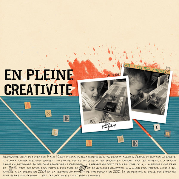En pleine creativite