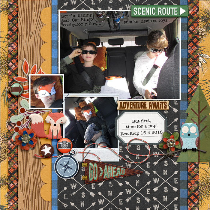 en route to adventure