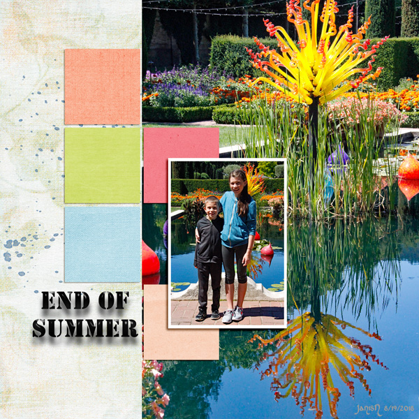 End of Summer - August Challenge