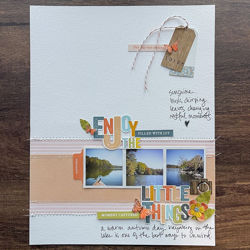 Hybrid Highlights: page by Lori