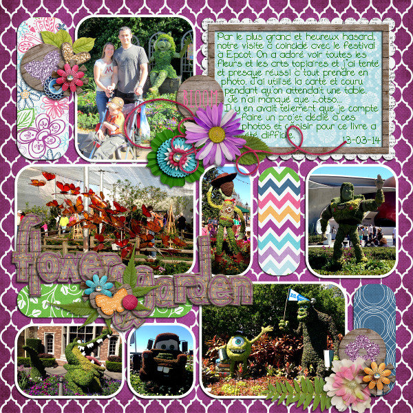 Epcot Flower and Garden Festival 2014 (left)