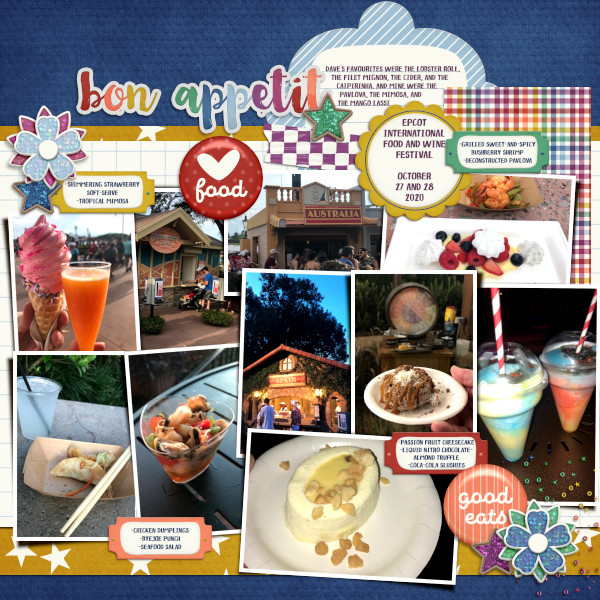 Epcot Food and Wine: The Food (right)