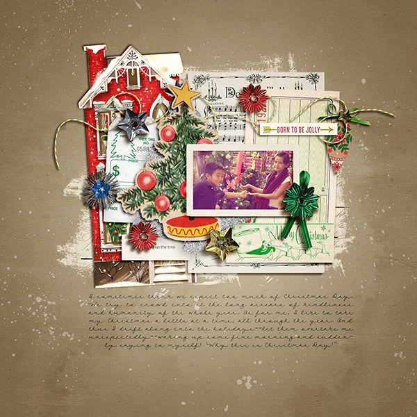 ephemera: trimming the tree | by sahlin studio  11.24.2012