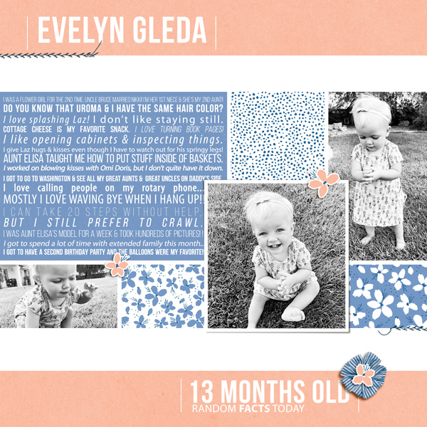 Evelyn 13 Months