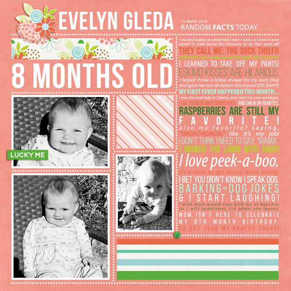 Evelyn Eight Months