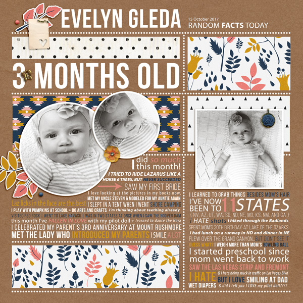 Evelyn Three Months