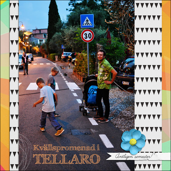 Evening walk in Tellaro