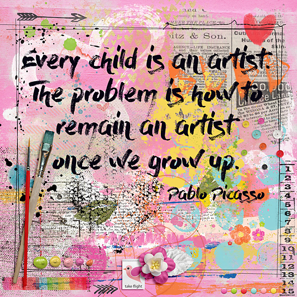 Every child is an artist...