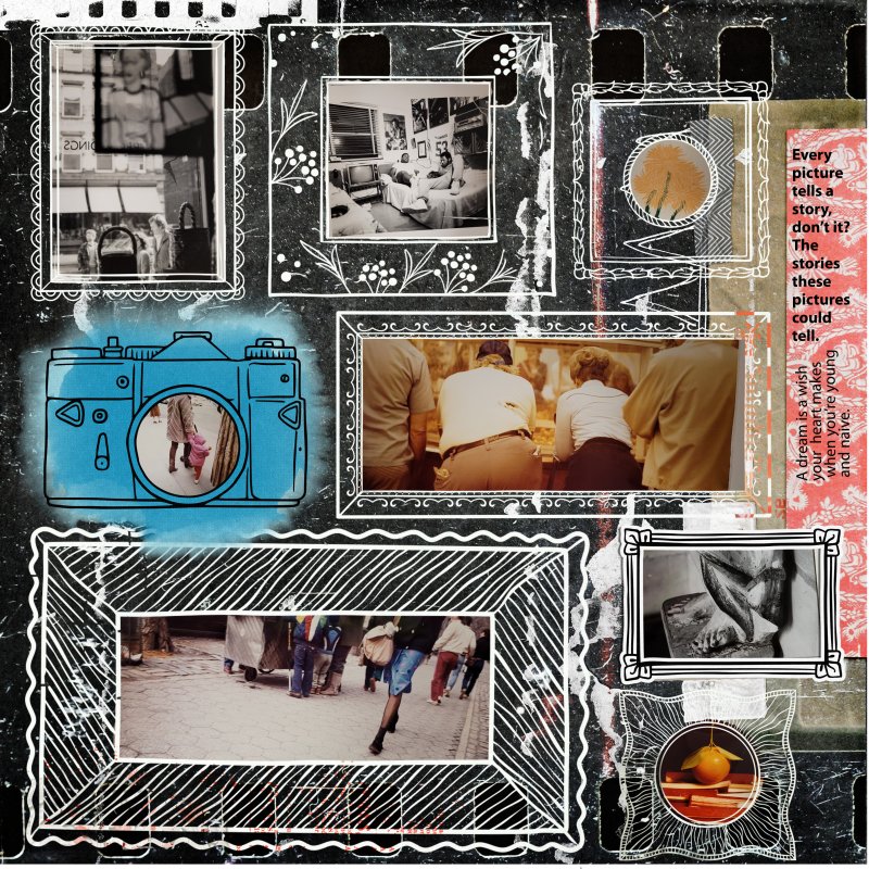Every Picture Tells A Story My Art From Paier College Of Art Left Side