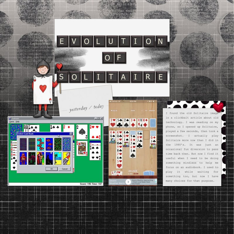 Evolution of Solitaire