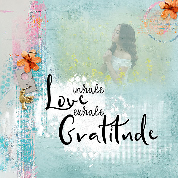 Exhale gratitude
