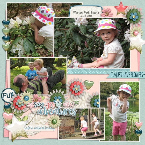 Exploring and Smelling the Flowers