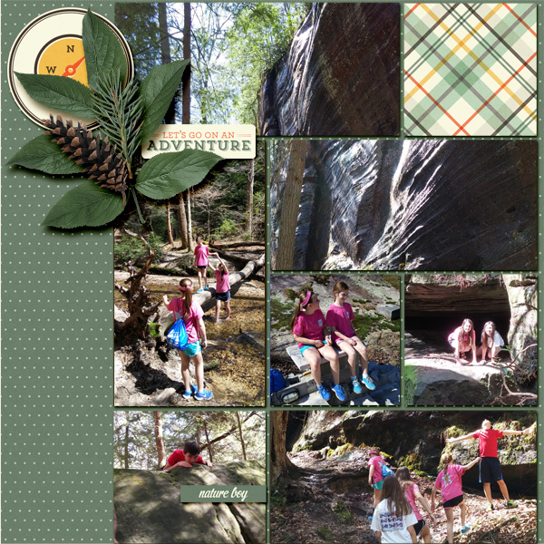 Exploring Dismals Canyon- left side