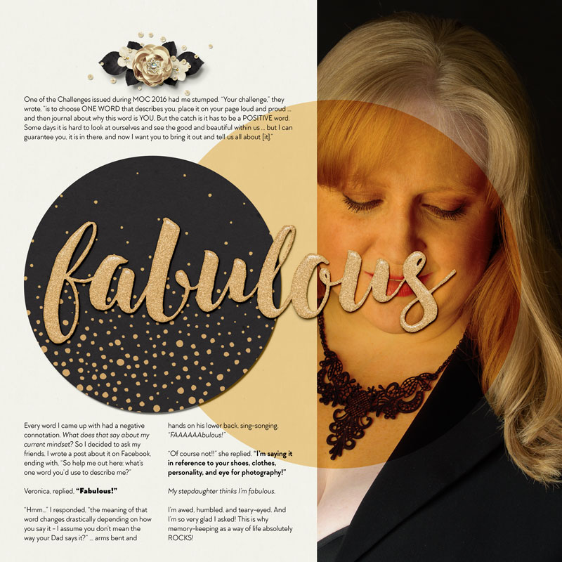 Fabulous (February Random Challenge, MOC #8 One Word)