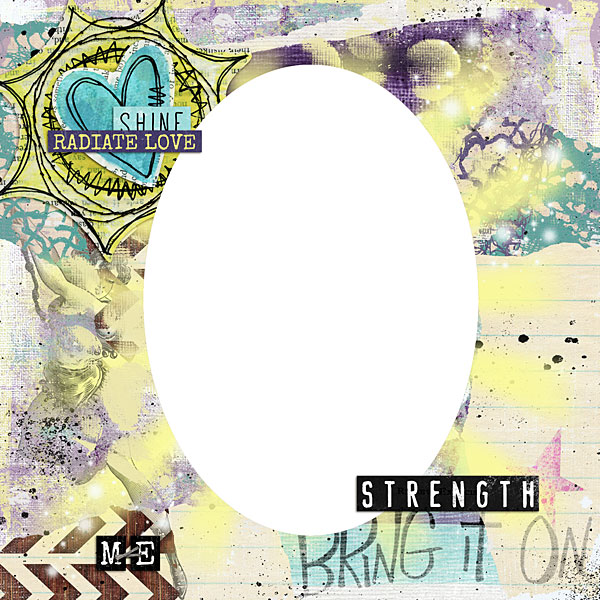 Face It art journaling challenge, week 1