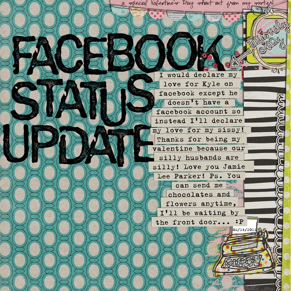 facebook status update