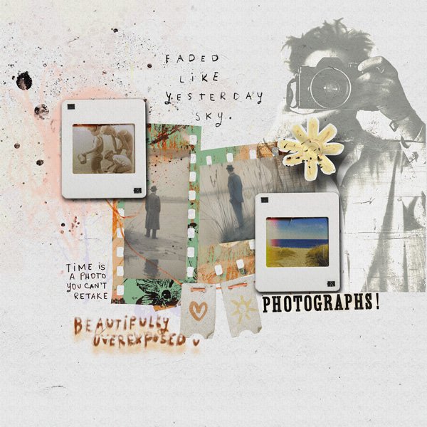 faded polaroids